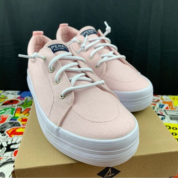 Sperry Crest Vibe Platform Pink Womens Various Sizes - Picture 6 of 13